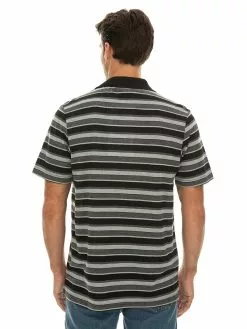 Polos Lowes Black & Grey Marle Stripe Knit Polo 7 Polos Lowes Black & Grey Marle Stripe Knit Polo -Traders Country Sales 55650 b lowes 1