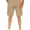 Elliotts Ripstop Cargo Shorts Beige - Elastic Waist -Traders Country Sales 56558 f 1