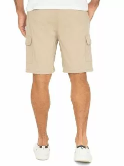 Lowes Cargo Shorts Beige - Elastic Waist -Traders Country Sales 56745 b 1