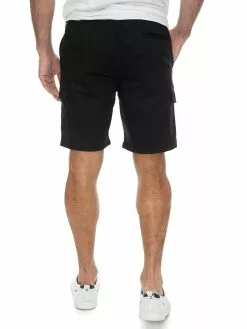 Lowes Cargo Shorts Black - Elastic Waist -Traders Country Sales 56747 b