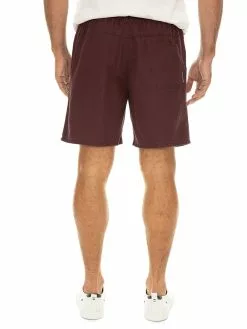 Ruggers Cotton Shorts Maroon -Traders Country Sales 57027 b lowes 1