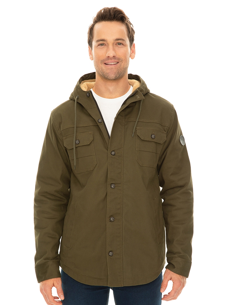 Jackets Prodigy Green Sherpa Lined Hooded Jacket 3 Jackets Prodigy Green Sherpa Lined Hooded Jacket