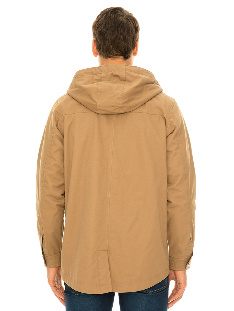 Jackets Prodigy Taupe Printed Sherpa Lined Unisex Hooded J 5 Jackets Prodigy Taupe Printed Sherpa Lined Unisex Hooded J - Image 3