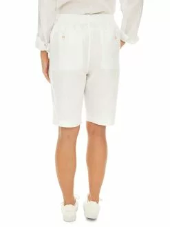 Matchy Matchy Riley Adams White Linen Shorts Unisex -Traders Country Sales 57126 b 1 1