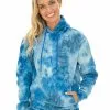 Tops Prodigy Unisex Blue Tie Dye Popover Hoodie -Traders Country Sales 57196 f lowes 2 1