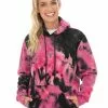Tops Prodigy Unisex Black Pink Tie Dye Popover Hoodie -Traders Country Sales 57200 f lowes 1