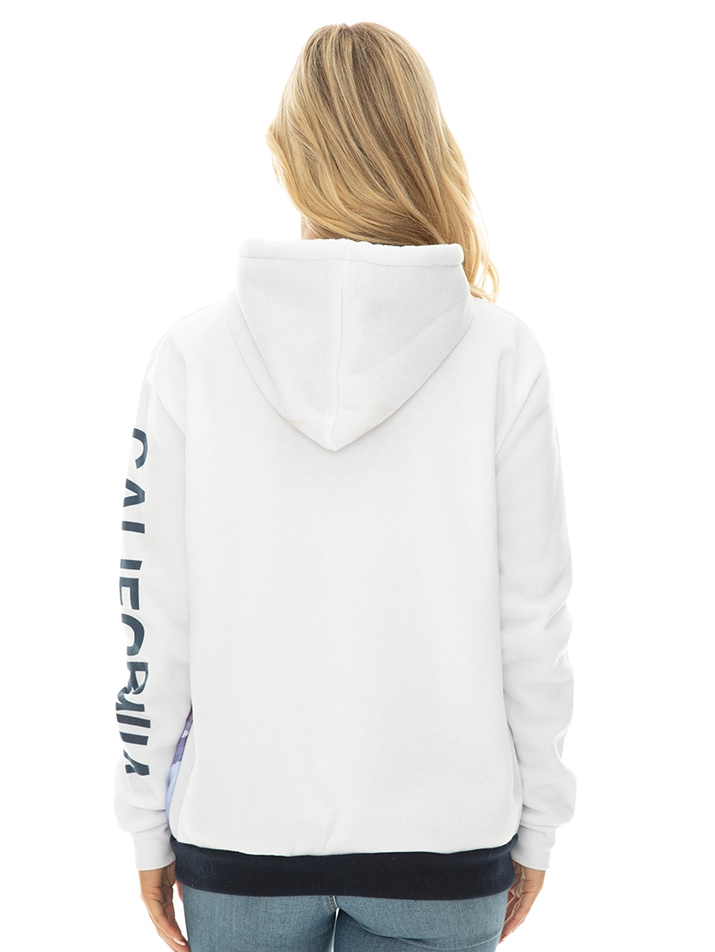 Tops Prodigy White Sublimated Unisex Popover Hoodie 5 Tops Prodigy White Sublimated Unisex Popover Hoodie - Image 3