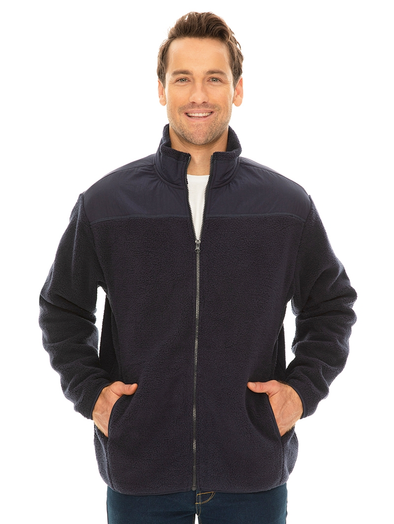 Jackets Lowes Polar Fleece Jacket In Indigo 3 Jackets Lowes Polar Fleece Jacket In Indigo