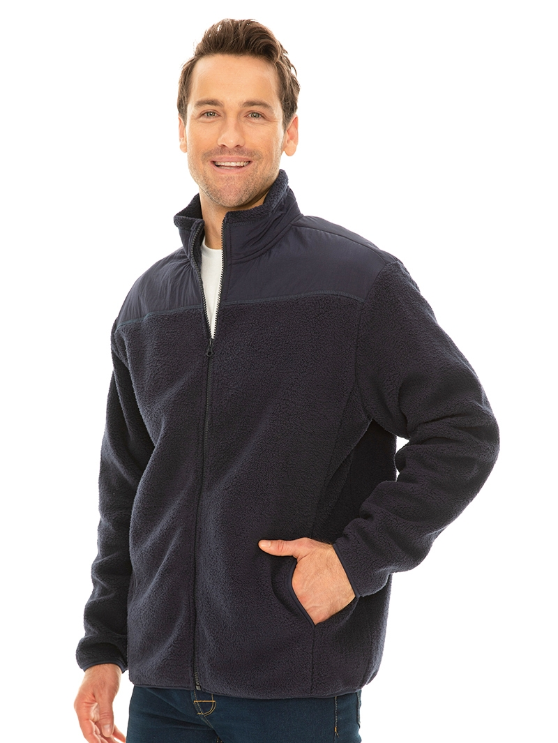 Jackets Lowes Polar Fleece Jacket In Indigo 4 Jackets Lowes Polar Fleece Jacket In Indigo - Image 2