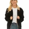 Unisex Clothing Prodigy Navy Sherpa Lined Corduroy Unisex Jacket -Traders Country Sales 57623 f 2 lowes