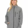 Tops Outer Peak Grey Polar Fleece Zip Unisex Jacket 1 Tops Outer Peak Grey Polar Fleece Zip Unisex Jacket -Traders Country Sales 57794 f lowes 3