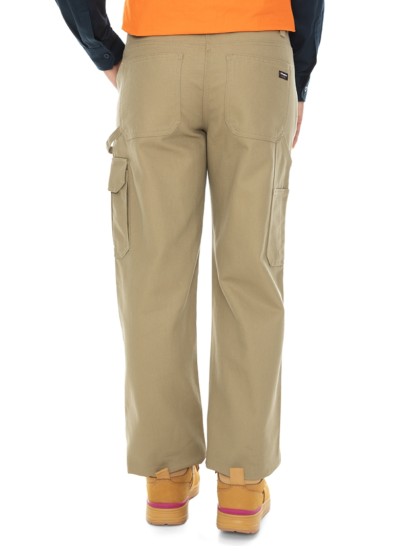 Trousers King Gee Ladies Work Pants Khaki 7 Trousers King Gee Ladies Work Pants Khaki - Image 5