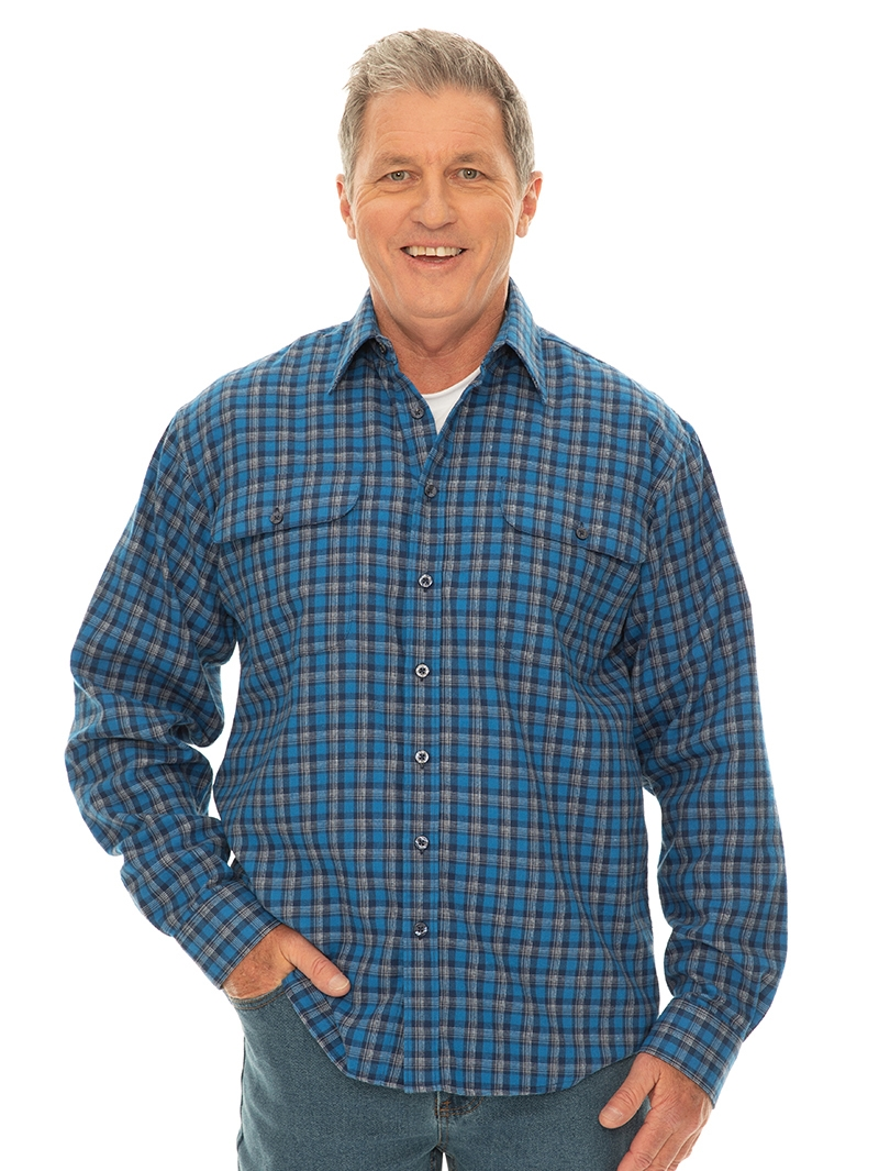 Shirts Bisley Countryman Royal Blue Long Sleeve Shirt 3 Shirts Bisley Countryman Royal Blue Long Sleeve Shirt