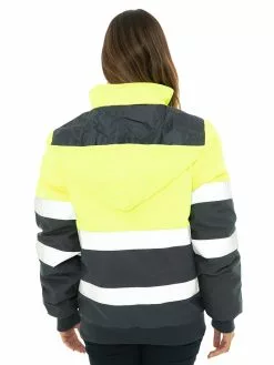Lowes Jackets & Jumpers Unisex Oxford Hi-Vis Yellow Jacket 8 Lowes Jackets & Jumpers Unisex Oxford Hi-Vis Yellow Jacket -Traders Country Sales 58438 d 1 1