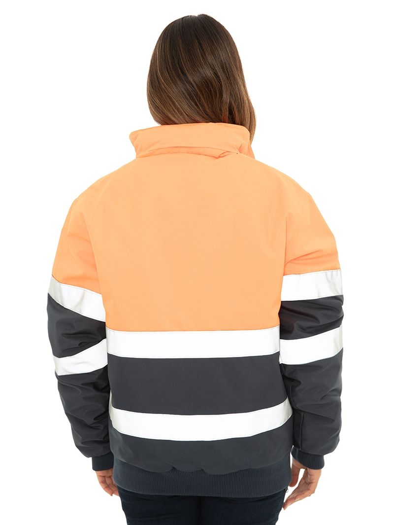 Winter Wear Lowes Oxford Hi-Vis Orange Jacket 8 Winter Wear Lowes Oxford Hi-Vis Orange Jacket - Image 6