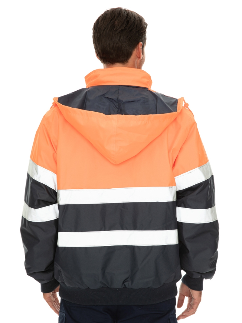 Winter Wear Lowes Oxford Hi-Vis Orange Jacket 9 Winter Wear Lowes Oxford Hi-Vis Orange Jacket - Image 7