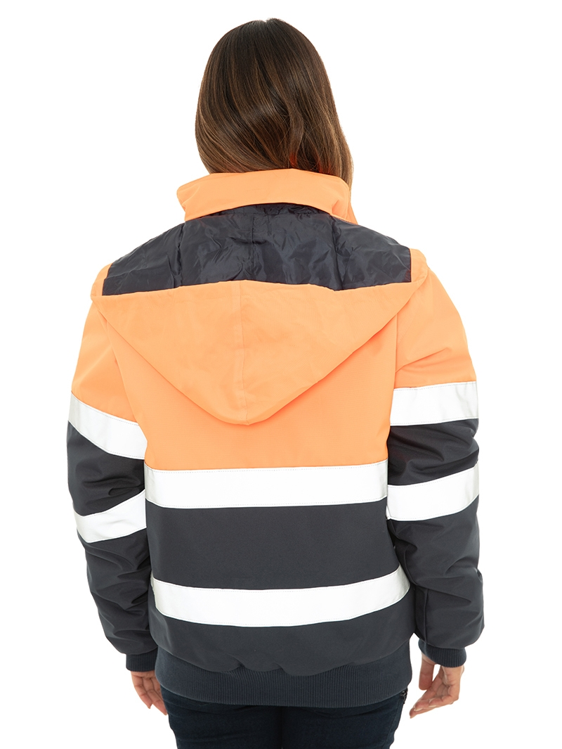 Winter Wear Lowes Oxford Hi-Vis Orange Jacket 5 Winter Wear Lowes Oxford Hi-Vis Orange Jacket - Image 3