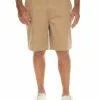 Manhattan Stretch Chino Shorts Beige - Elastic Waist 2 Manhattan Stretch Chino Shorts Beige - Elastic Waist -Traders Country Sales 58647 f lowes 1 6