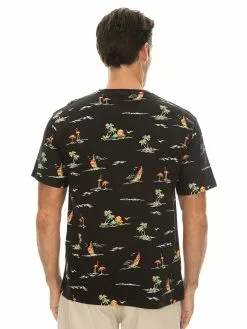 T-Shirts Lowes Mens Summer Vacation Print T Shirt Black -Traders Country Sales 58675 b lowes 1