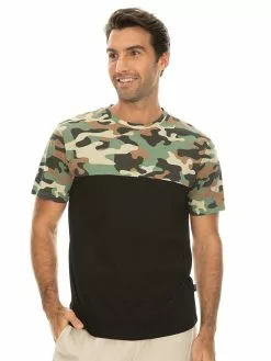 Prodigy T-Shirts Mens Printed T Shirt Camo Black