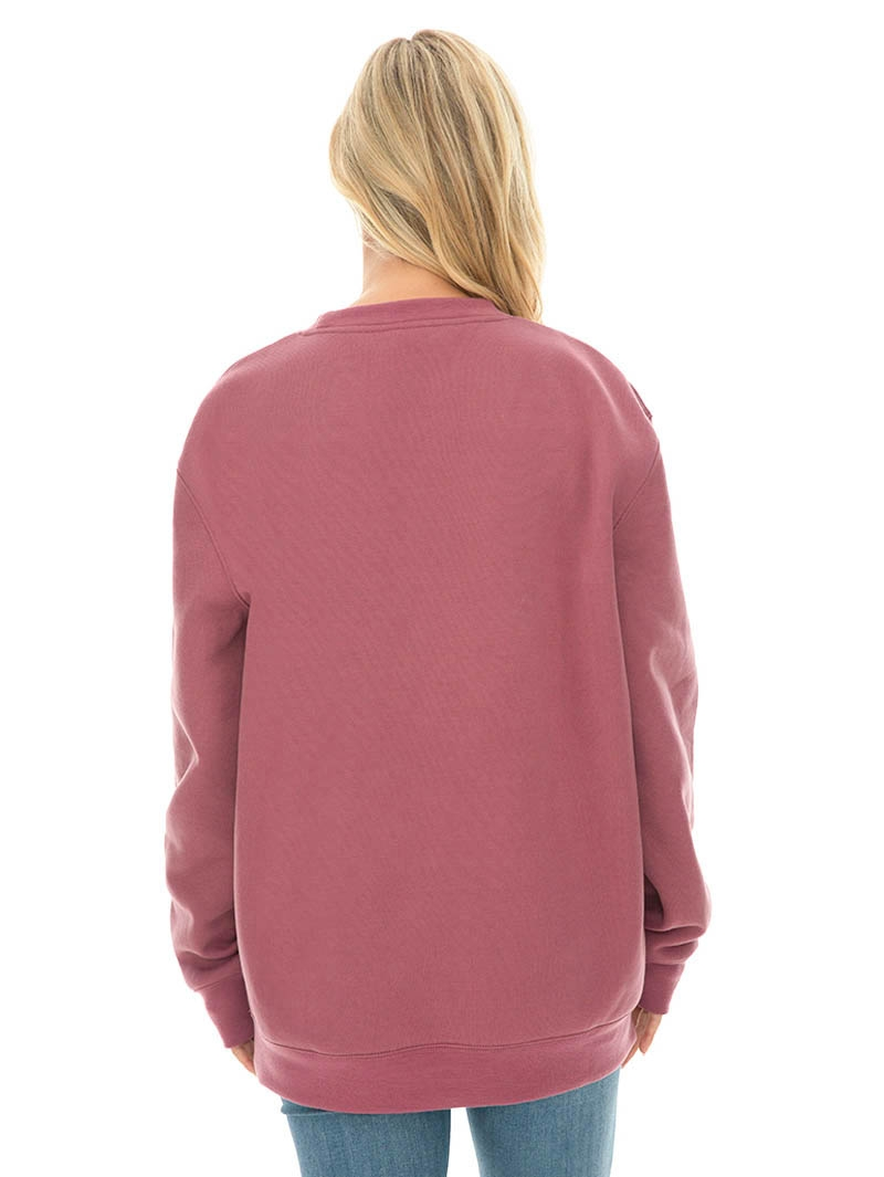 Tops Lowes Unisex Crew Neck Grape Sloppy Joe 5 Tops Lowes Unisex Crew Neck Grape Sloppy Joe - Image 3