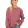 Tops Lowes Unisex Crew Neck Grape Sloppy Joe -Traders Country Sales 58877 f lowes 1