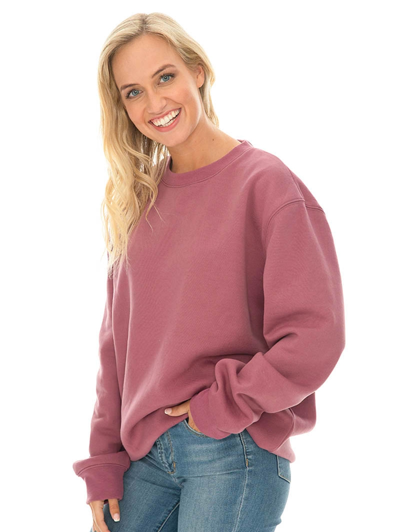 Tops Lowes Unisex Crew Neck Grape Sloppy Joe 4 Tops Lowes Unisex Crew Neck Grape Sloppy Joe - Image 2