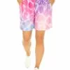 Bottoms Riley Adams Giraffe Print Unisex Shorts