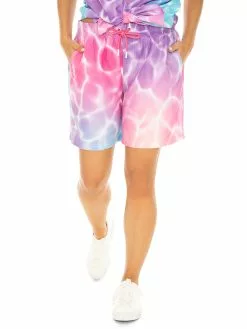 Bottoms Riley Adams Giraffe Print Unisex Shorts