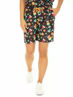 Matchy Matchy Riley Adams Shorts Cocktail Hour Print Unisex