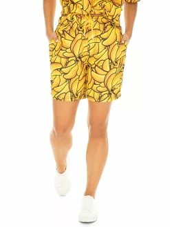 Matchy Matchy Riley Adams Shorts Banana Print Unisex