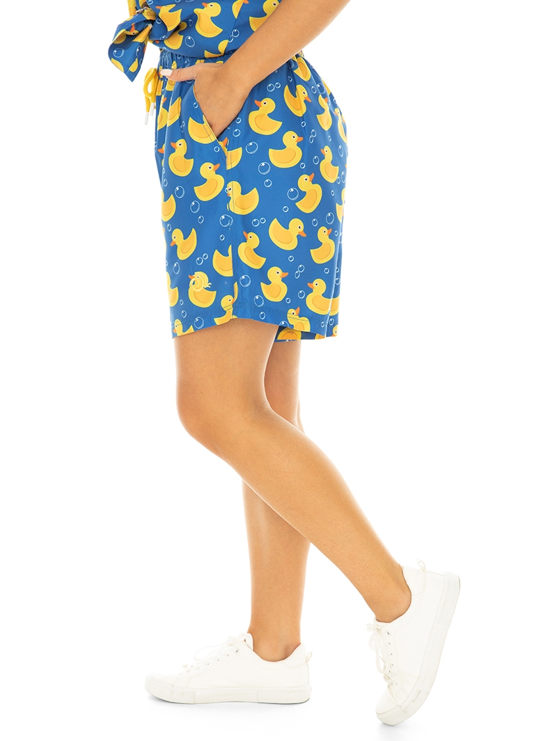 Matchy Matchy Riley Adams Shorts Rubber Duck Print Unisex 4 Matchy Matchy Riley Adams Shorts Rubber Duck Print Unisex - Image 2