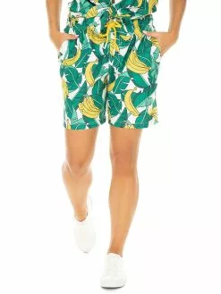 Matchy Matchy Riley Adams Shorts Gone Bananas Print Unisex