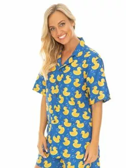 Tops Riley Adams Shirt Rubber Duck Print Unisex -Traders Country Sales 59007 s 2 lowes