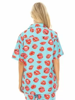 Tops Riley Adams Shirt Hot Lips Print Unisex -Traders Country Sales 59009 b 2 lowes