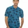 Polos Lowes Palm Denim Print Polo Shirt -Traders Country Sales 59112 f 1