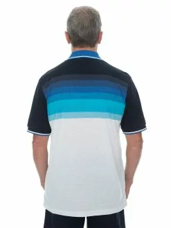 Polos Cougars Polo Short Sleeve Knit In Navy Indigo & White 13 Polos Cougars Polo Short Sleeve Knit In Navy Indigo & White -Traders Country Sales 59139 b 1