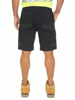 Traders Work Shorts Flex Waist Ripstop Navy -Traders Country Sales 59420 b