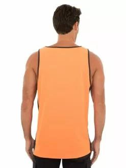 Shirts Traders 308 His Vis Singlet Orange -Traders Country Sales 59539 b 1