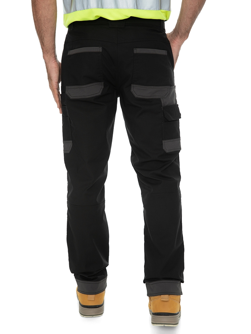 Trousers Traders Work Pants Ripstop Black 5 Trousers Traders Work Pants Ripstop Black - Image 3