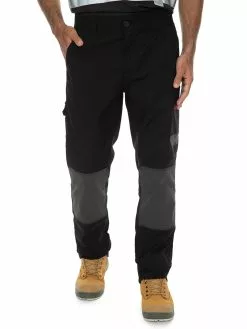Trousers Traders Work Pants Ripstop Black