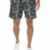 Ruggers Microfibre Print Shorts Black Hibiscus -Traders Country Sales 59742 f
