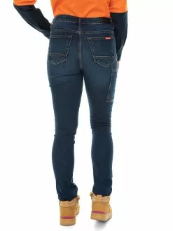 Trousers Hard Yakka Women's Indigo Jeggings -Traders Country Sales 59908 b 1 1