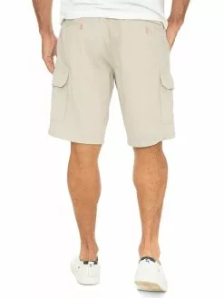 Elliotts Print Cargo Shorts Black Cube - Elastic Waist -Traders Country Sales 59959 b 1 1