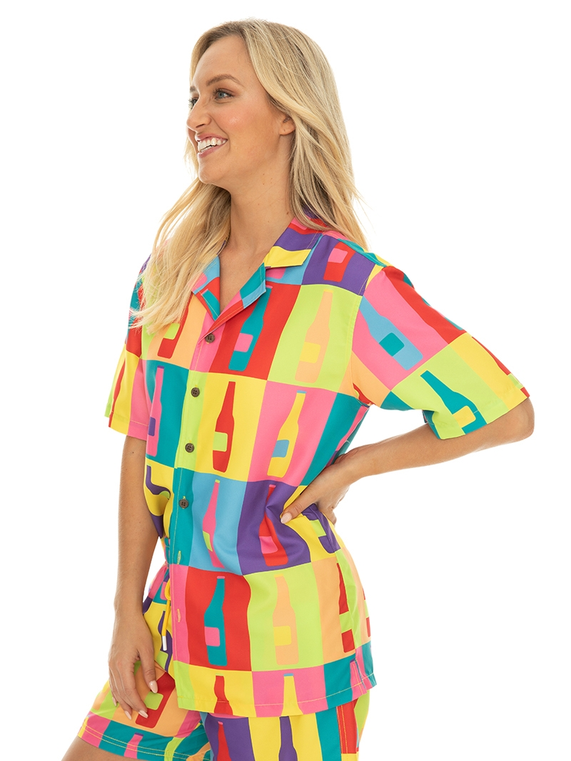 Riley Adams Tops Unisex Matching Party Shirt Pop Art Multi 4 Riley Adams Tops Unisex Matching Party Shirt Pop Art Multi - Image 2