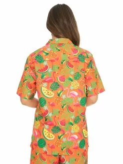 Riley Adams Tops Unisex Matching Party Shirts Fruity Flamingo -Traders Country Sales 60707 b f 1 1