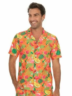 Riley Adams Tops Unisex Matching Party Shirts Fruity Flamingo -Traders Country Sales 60707 f 1 1