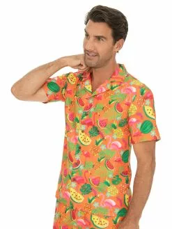 Riley Adams Tops Unisex Matching Party Shirts Fruity Flamingo -Traders Country Sales 60707 s 1 1