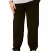 Street Pants Cotton Cargos Black - Elastic Waist 2 Street Pants Cotton Cargos Black - Elastic Waist -Traders Country Sales 63701 69215 org