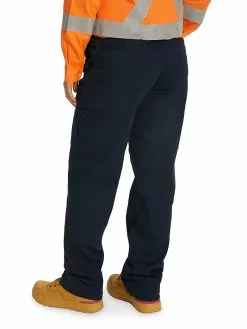 Trousers Lowes Ladies Stretch Navy Cargo Pocket Work Pant -Traders Country Sales 65531 3